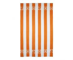 BarcelÃ³ Hogar Serviette de Plage Â« Cordes Â» en Tissu Ã©ponge 100 x 170 cm 70 x 140Â cm 05 Orange