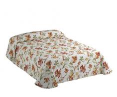 Viantala Trevi 100Â boutÃ­ Couvre-lit Lit 150, Coton, chaudiÃ¨re et Blanc.