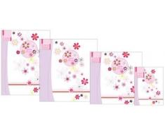 Anker Coque Fleur dÃ©corative Design Autocollant Album Photo avec 10Â feuilles/20Â CÃ´tÃ©s Ã Fit Photo 10,5Â x 33Â cm