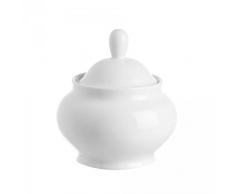 la Porcellana Giotto Sucrier cm 9,5, Blanc