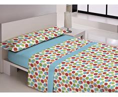 Gale Hayman Style Libela peñÃscola draps Hiver, Polyester, Bleu, 190 x 90 x 3 cm