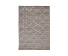Thedecofactory 133380 Tapis Beige 133X180 POLYPRO Heat Set Vintage Relief 180 x 133 x 1,5 cm