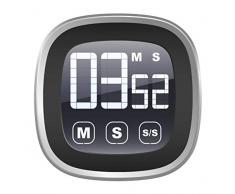 LE GUIDE MICHELIN Minuteur chronomètre 2 en 1 écran tactile fixation pratique aimanté et rétroéclairage