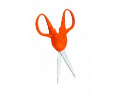 EMY 54590045 Miss Blady Ciseaux Orange Transparent 3 x 22 x 8,5 cm