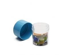 Vier Gobelet à visser en plastique avec joint en silicone 420 ml