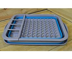 Grove PMS Summit Pop Ãgouttoir à Vaisselle avec Plateau antidérapant Bleu