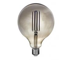 Laes Ampoule Globe Filament LED E27, 4Â W, gris, 125Â x 175Â mm