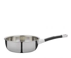 Spring 0315666020 Fusion Sauteuse en acier inoxydable Ã 20 cm 2 l