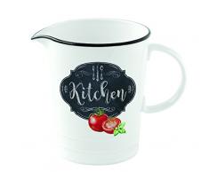 R2S 1606KIBK Pot à Lait 30 cl, Porcelaine, Blanc, 50 x 40 x 5 cm