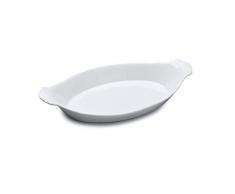 WM Bartleet & â¿Sons 1750 T180 Plat à gratin traditionnel en porcelaine Blanc 28 cm
