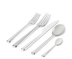 Alessi BG02S5 Service à couverts 5 pièces, Argent