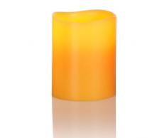 Liown Bougie en cire avec lumiÃ¨re LED Ã piles intÃ©grÃ©e taglia m Cera dapi