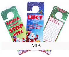 BOXER 3D NoÃ«l, Mia Porte cintres, Bleu/Vert