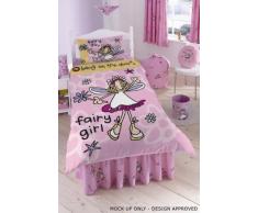 Zap-Fée-Fleurs-Parure de lit Simple