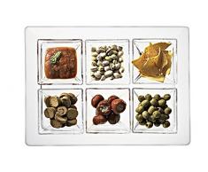 Vidivi Vetri delle Venezie Torcello Plateau et coupelles, 7Â unitÃ©s