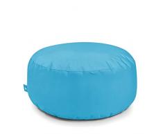 Outbag Cake Pouf, Aqua, 90 x 90 cm