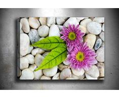 Bonamaison Peinture sur toile, multicolore, 40 x 60 cm - ConÃ§u et fabriquÃ© en Turquie