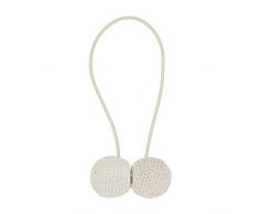 STEPHANOISE Magnet Boules, Blanc Brillant, Diametre 3,5 cm - Envergure 30 cm