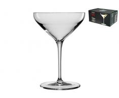 Bormioli Luigi Atelier Set Vap à Cocktail, Verre Sonore, Transparent, 30 cl, 6 Pièces