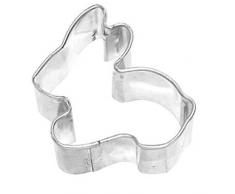 Birkmann 1010701610 Emporte-pièce en Forme de Lapin, couché 4,5 cm, Plastique, Gris, 5 x 3 x 2 cm