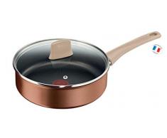 Tefal ECO-Respect Sauteuse 24 cm avec Couvercle Antiadhésive Induction G2543202