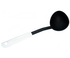 Fackelmann 49227 Louche Arcadalina 30,5cm en PP/Nylon, Blanc/Noir, 30,5 x 10 x 6,3 cm