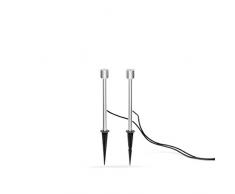 Gnosjö Konstsmide A Lampadaires, Aluminium, Silber, Integriert