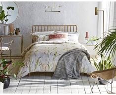 Harlequin Housse de Couette, Satin de Coton, Lin, 140Â x 200