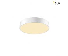 SLV MEDO 40 CW, Corona Lampe murale à LED dintérieur et de plafonnier en aluminium Blanc 3000/4000 K 30 W