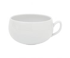 DEGRENNE - Salam ThÃ© lot de 6 tasses Ã ThÃ© , porcelaine - Blanc
