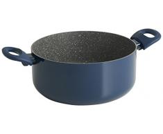 Home Professional Stone Faitout Antiadhérent Pfluon, Bleu, Diamètre 20 cm