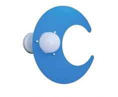 La Luce del Futuro 1195/AP.AZ Applique murale plafond 60 W, bleu