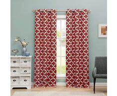 BLACKOUT 365 Lot de 2 Rideaux occultants 38 x 84 cm