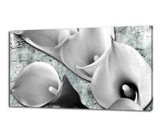 Pintdecor Quatre Calle Panneau Lumineux, Bois de Sapin, Abat-Jour Blanc, 80Â x 40Â x 4.5Â cm