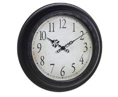 Dcasa Montre de Bureau Classique pour dÃ©coration dintÃ©rieur Unisexe Adulte, Noir