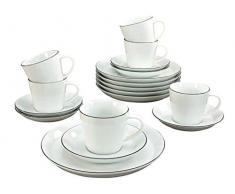 Creatable 20582 Service de Table 18 piÃ©ces, Mehrfarbig
