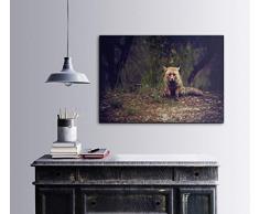 Bonamaison DÃ©coration Murale Impression sur Toile, Dimensions: 100 x 70 Cm - ConÃ§u et fabriquÃ© en Turquie