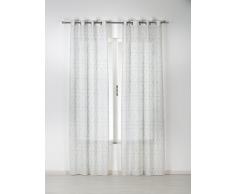 RIOMA rustipol Samui Rideau Voilage, Tissu, Vert, 270Â x 140Â x 3Â cm