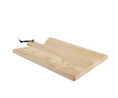 T&G Woodware Cream and Country Planche Ã Pain et systÃ¨me Planche Ã poignÃ©e avec Cordon en Cuir, chÃªne