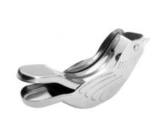 Presse citron quartier inox forme oiseau