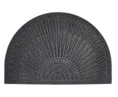 Mighty Mats Paillasson en Polyester, Anthracite, 60 x 90 cm