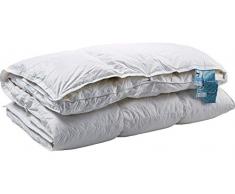 Dana Dream Classique sur-Matelas, Linge de lit, Danemark, Premium, DE Haute Qualité, 100% Coton, Tc233, Blanc, 135 x 190