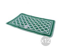 Glooke Selected Lot de 12 Tapis en Coton Milord 50 x 80 Losanges 0641/A DÃ©coration pour la Maison