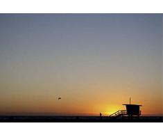 Scenolia Tableau décoratif Grand Format sur Toile Venice Beach 90 x 60 cm | Impression Haute qualité