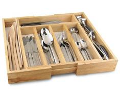 Apollo Grande Expansion Couverts Dessinez, Bois, Marron, 38Â cm, 38Â x 33Â x 6Â cm