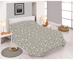 SABANALIA Florence Couvre-lit Fine décorative, Ecru, lit 135 â 230 x 280 cm