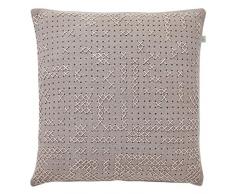 Dutch Decor Felt â Coussin, 45x45 cm, Sable