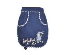 Bellanda 3241Â de Pince Tablier Pince Tablier, Polyester, Bleu, 46Â x 42Â x 0,5Â cm