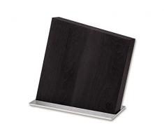 BÃ¶ker Manufaktur 030423 Bloc Ã Couteaux, Bois, Noir, 24,5 x 10 x 25 cm