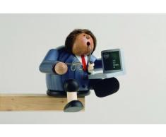 KWO Olbernhau NoÃ«l Allemand 21658 Fumer Ordinateur Expert Edge Maintien RÃ¤uchermÃ¤nnchen encens 15 cm